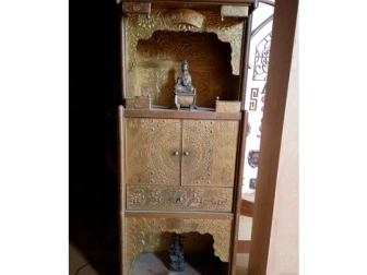 铜工艺品-铜佛台