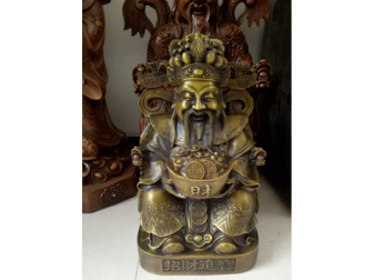 铜工艺品-铜财神